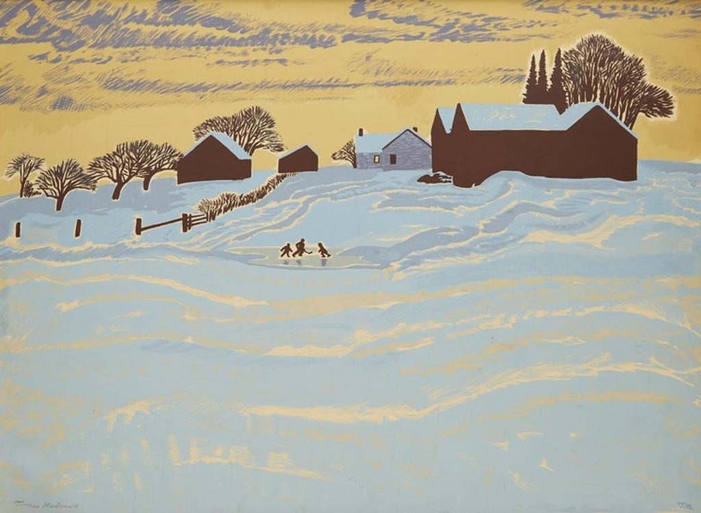 Thoreau MacDonald (1901-1989) - Winter Evening