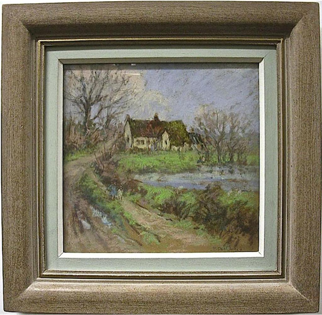 Berthe Des Clayes (1877-1968) - Figures On Rural Road