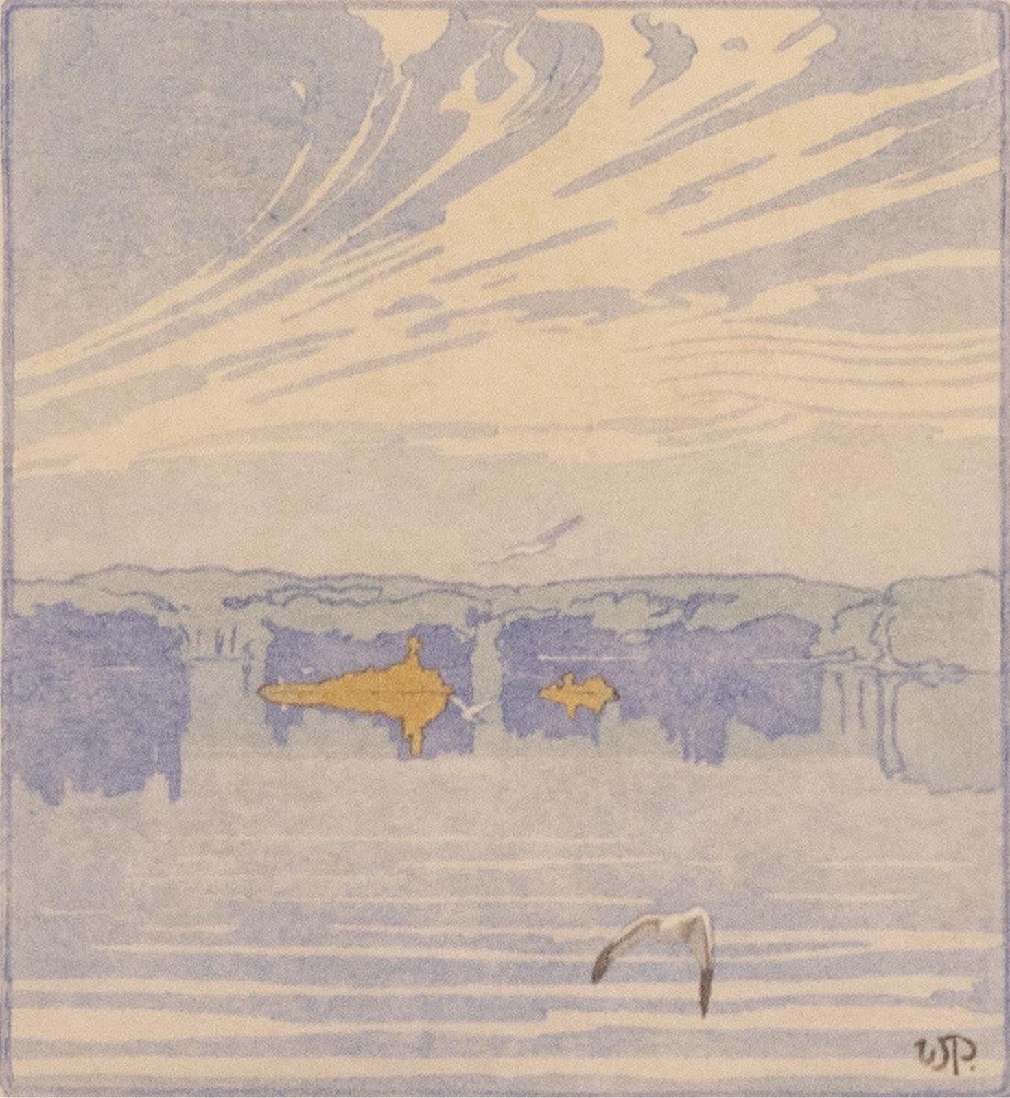 Walter Joseph (W.J.) Phillips (1884-1963) - THE LAKE; 1918