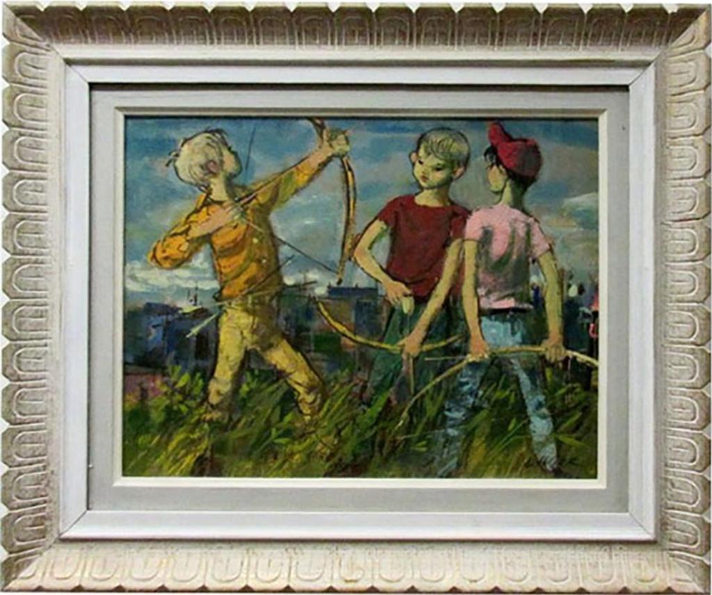 William Arthur Winter (1909-1996) - Untitled (Archery Club)