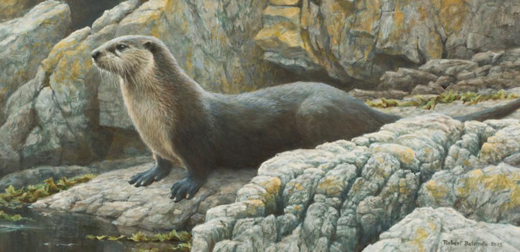 Robert Mclellan Bateman (1930-1922) - Shoreline - Otter
