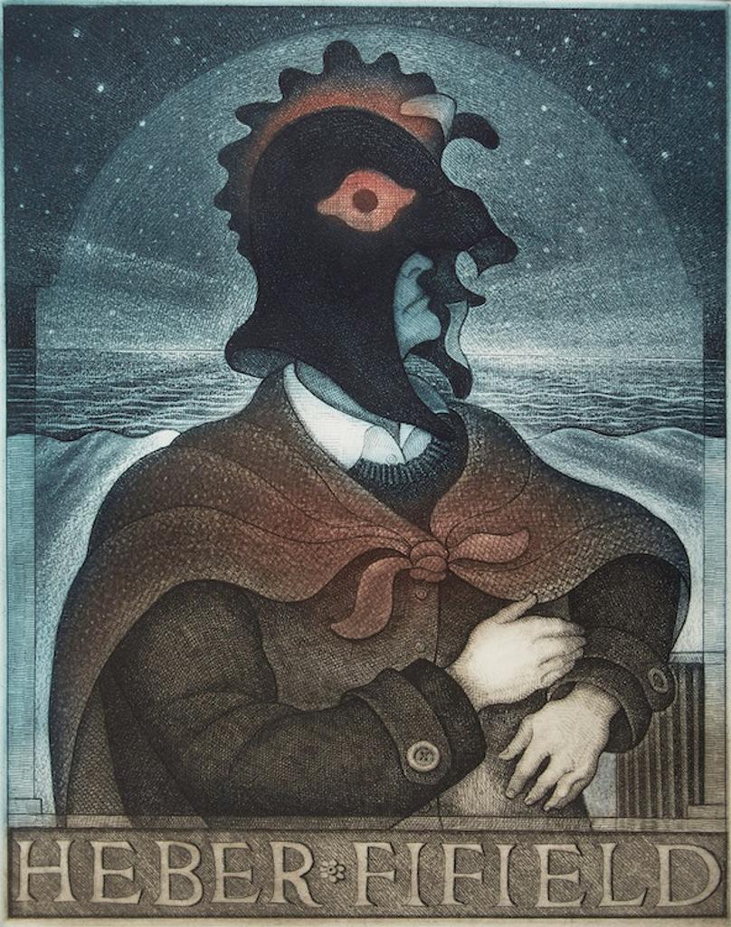 David Lloyd Blackwood (1941-2022) - Study for Great Mummer