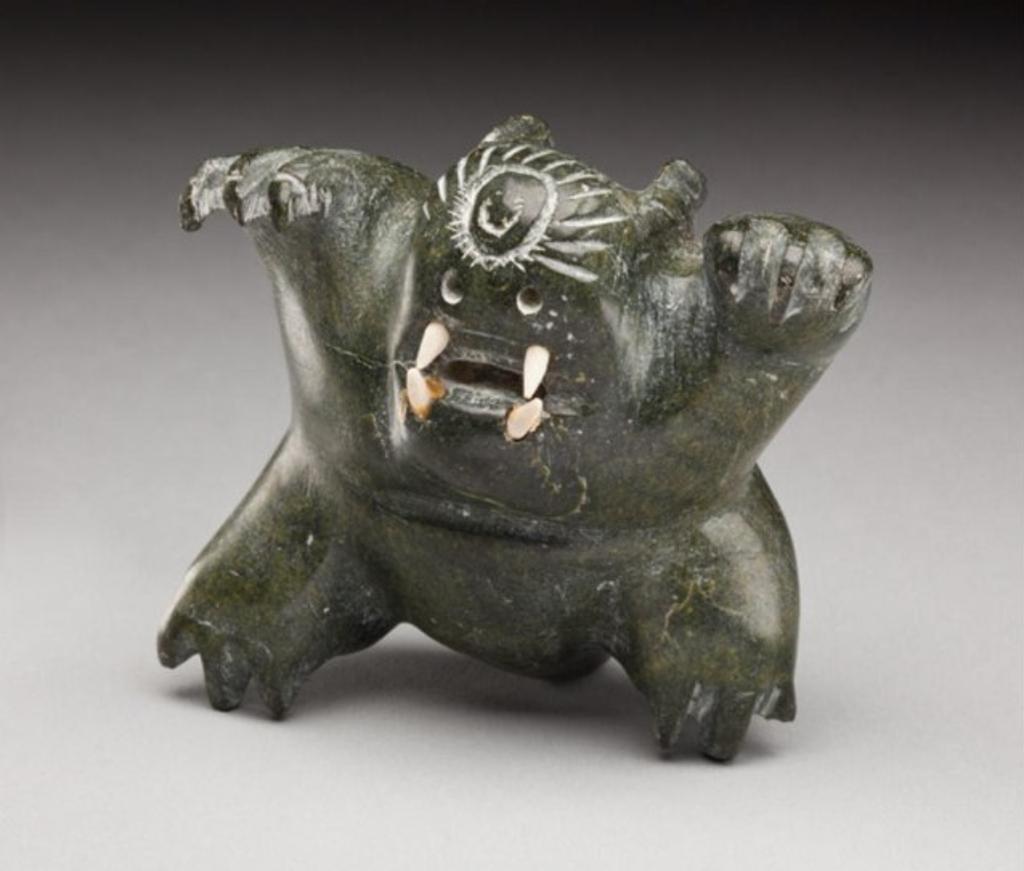 Josephee Milkoalik (1913) - Broughton Island, Evil spirit figure, ca. early 1970s
