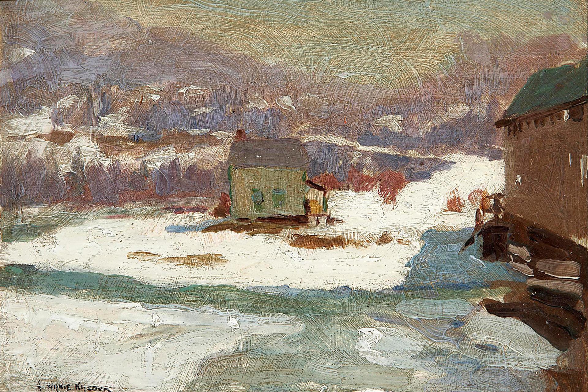 Andrew Wilkie Kilgour (1860-1930) - Sunny Day, St.Jovite