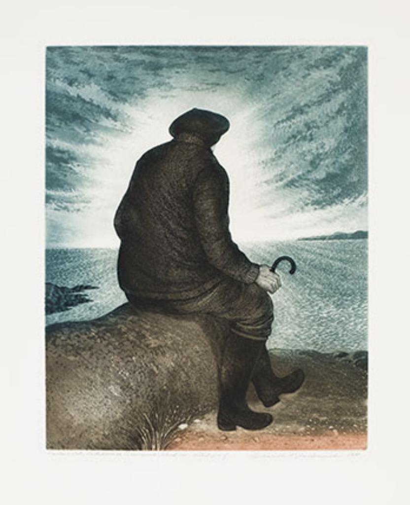 David Lloyd Blackwood (1941-2022) - Captain Peter Carter Home on Greenspond Island (II)