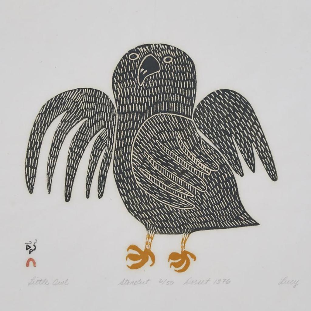 Lucy Qinnuayuak (1915-1982) - Little Owl
