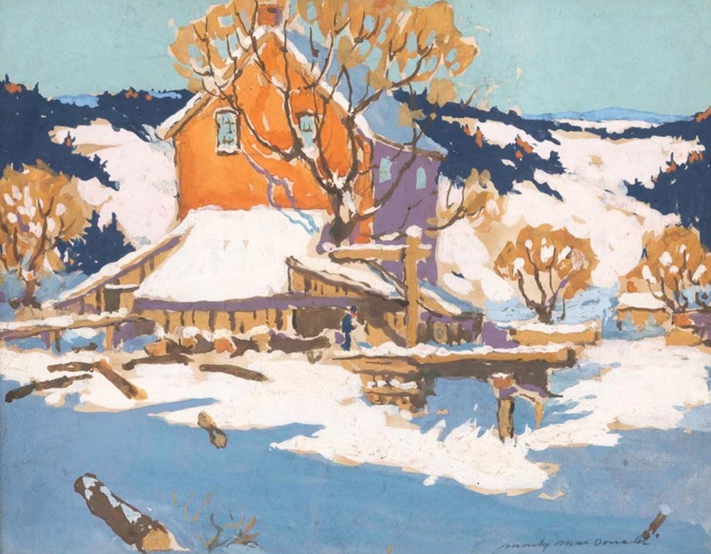 Manly Edward MacDonald (1889-1971) - Lumber Mill