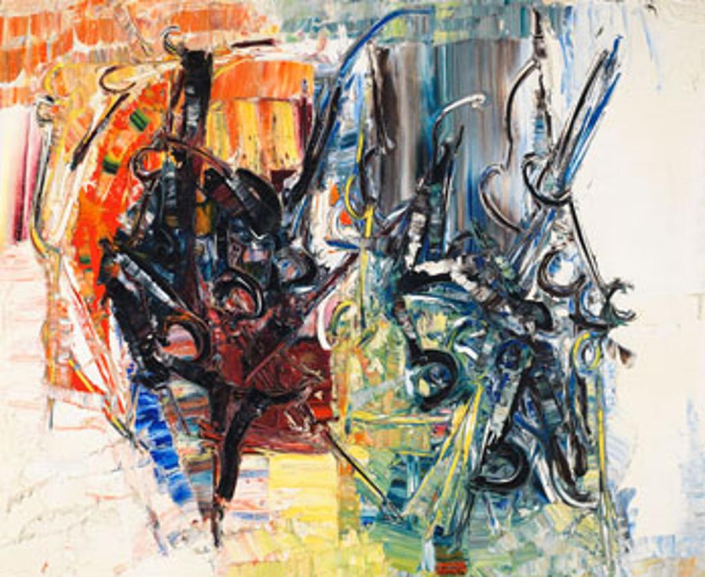 Jean-Paul Riopelle (1923-2002) - Chante mon oiseau si bavard