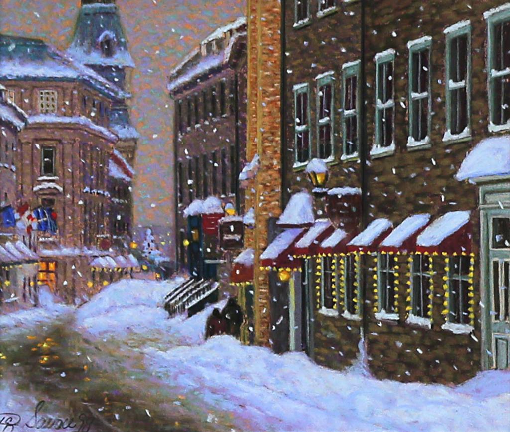 Richard Savoie (1959) - Rue St-Louis, Quebec; 1998