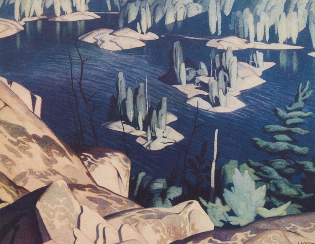 Alfred Joseph (A.J.) Casson (1898-1992) - Summer Morning