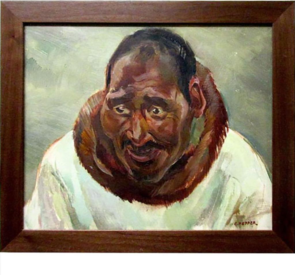 George Douglas Pepper (1903-1962) - Portrait Of Simeone Niglavera?