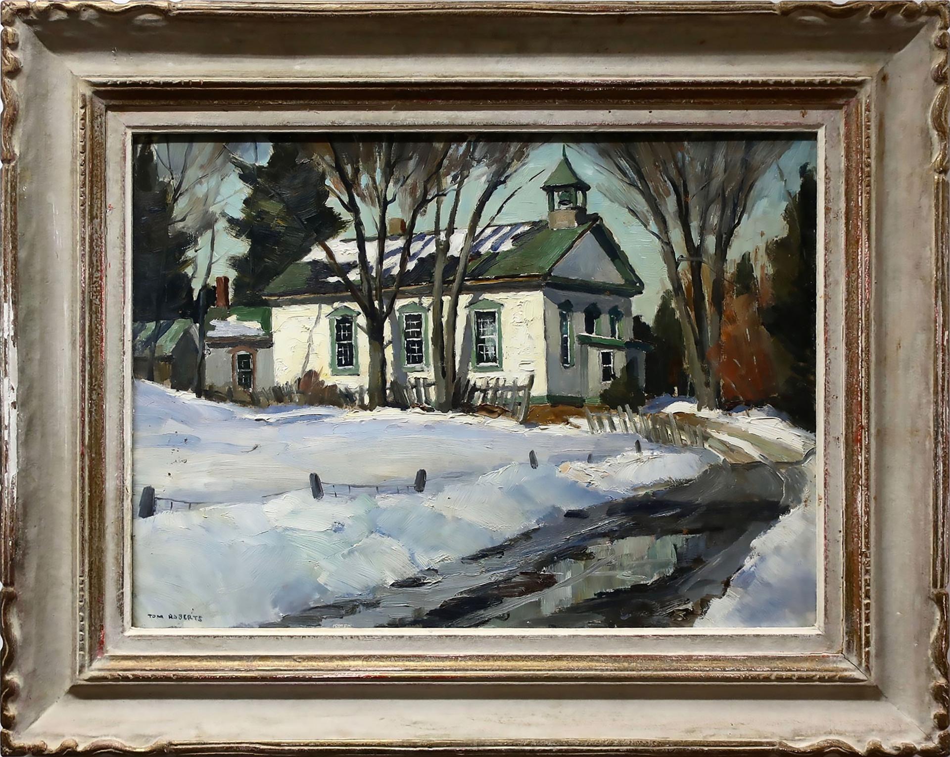 Thomas Keith (Tom) Roberts (1909-1998) - Untitled (The White School House)