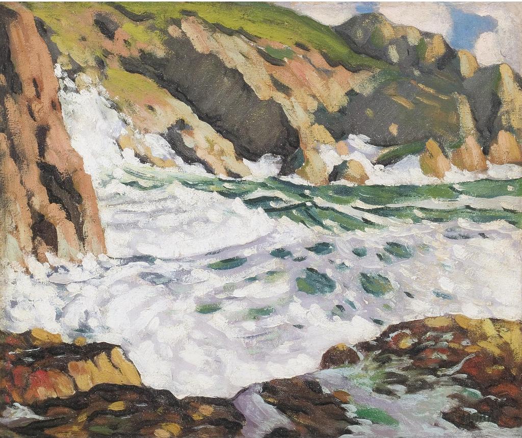 Marc-Aurèle Fortin (1888-1970) - Paysage Avec Rivière