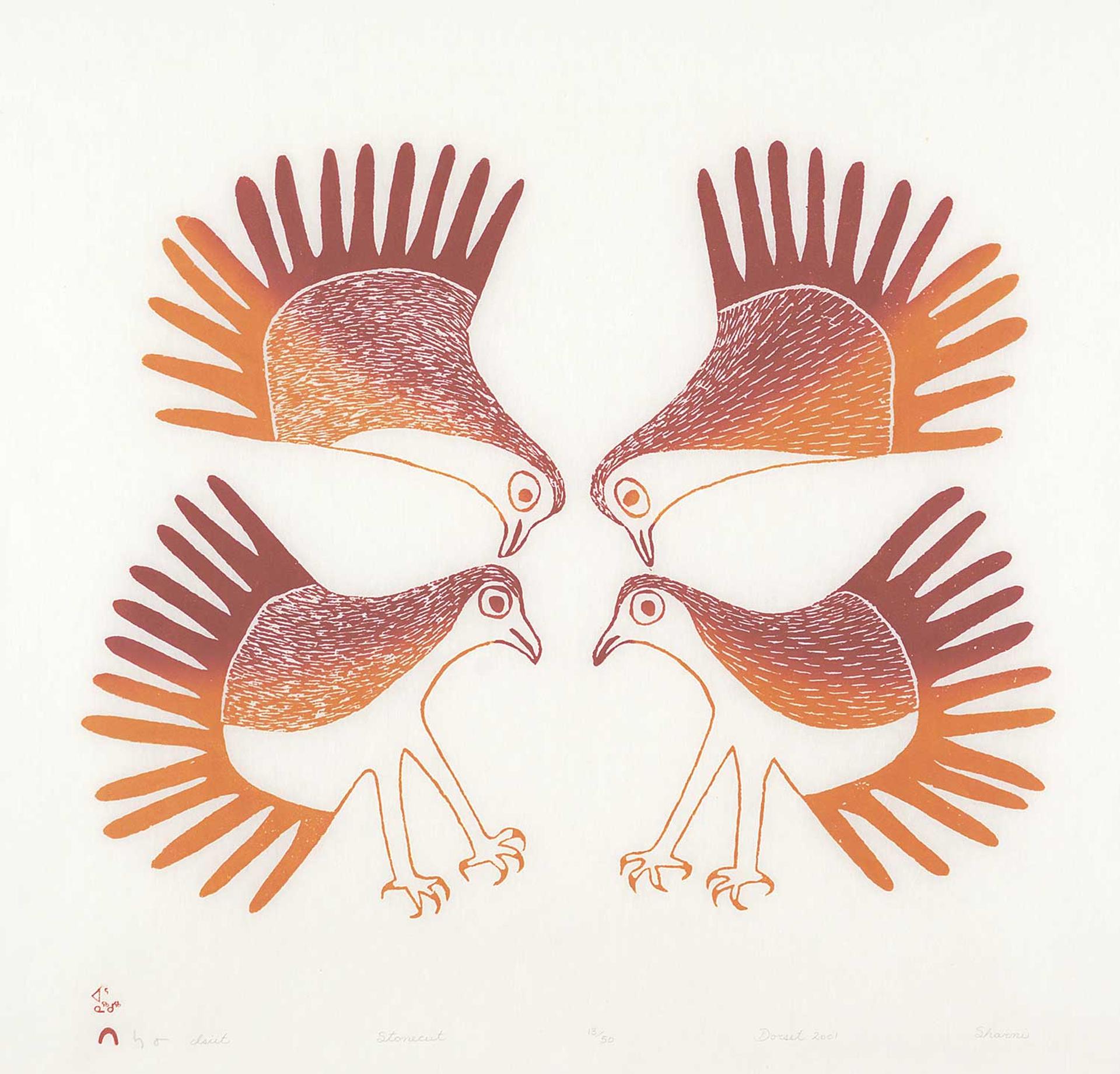 Sharni Pootoogook (1922-2003) - Isiit #13/50