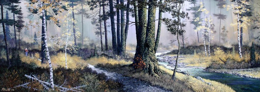 Roger D. Arndt (1959) - The Autumn Stroll; 2005; ed. #3/98