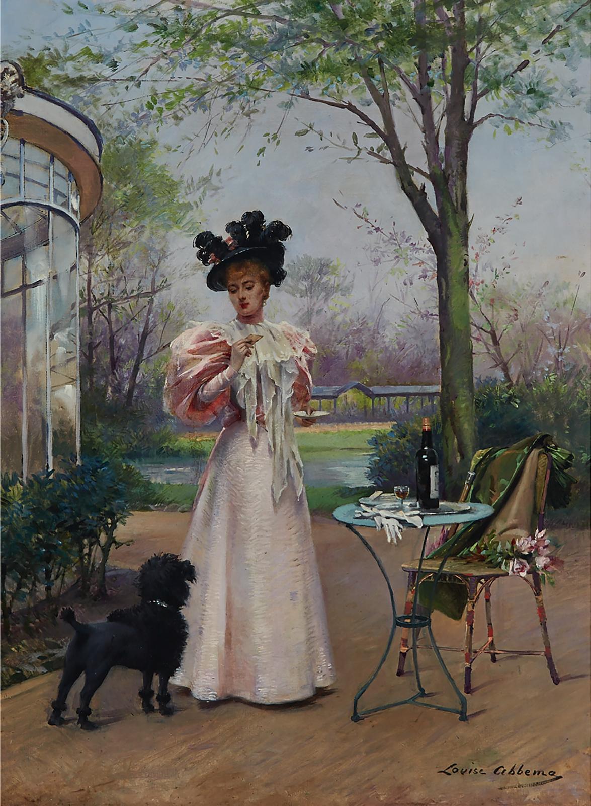 Louise Abbéma (1858-1927) - A Faithful Companion