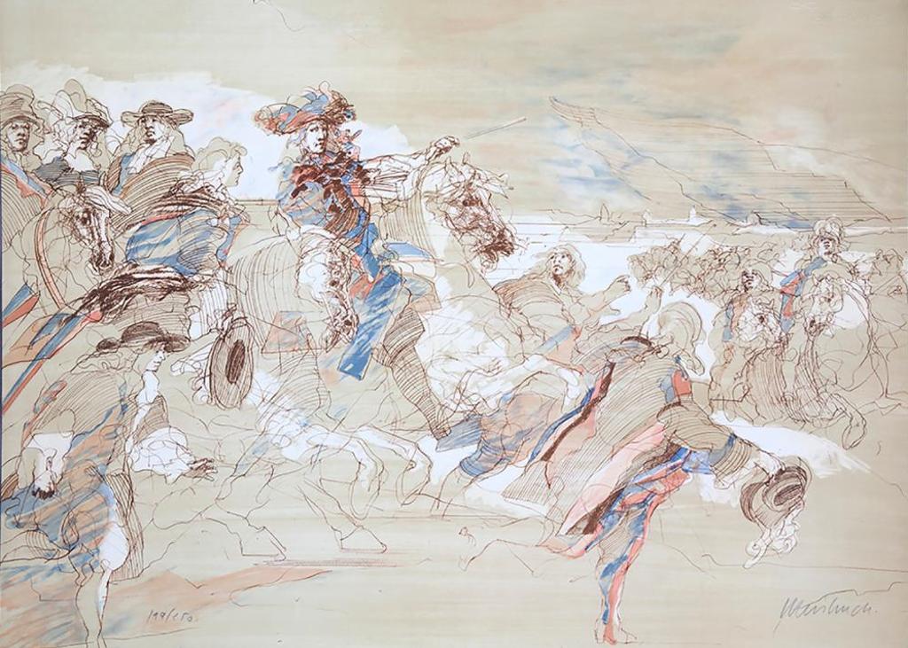 Claude Weisbuch (1927-2014) - La prise de Tournai (The Taking of Tournai)