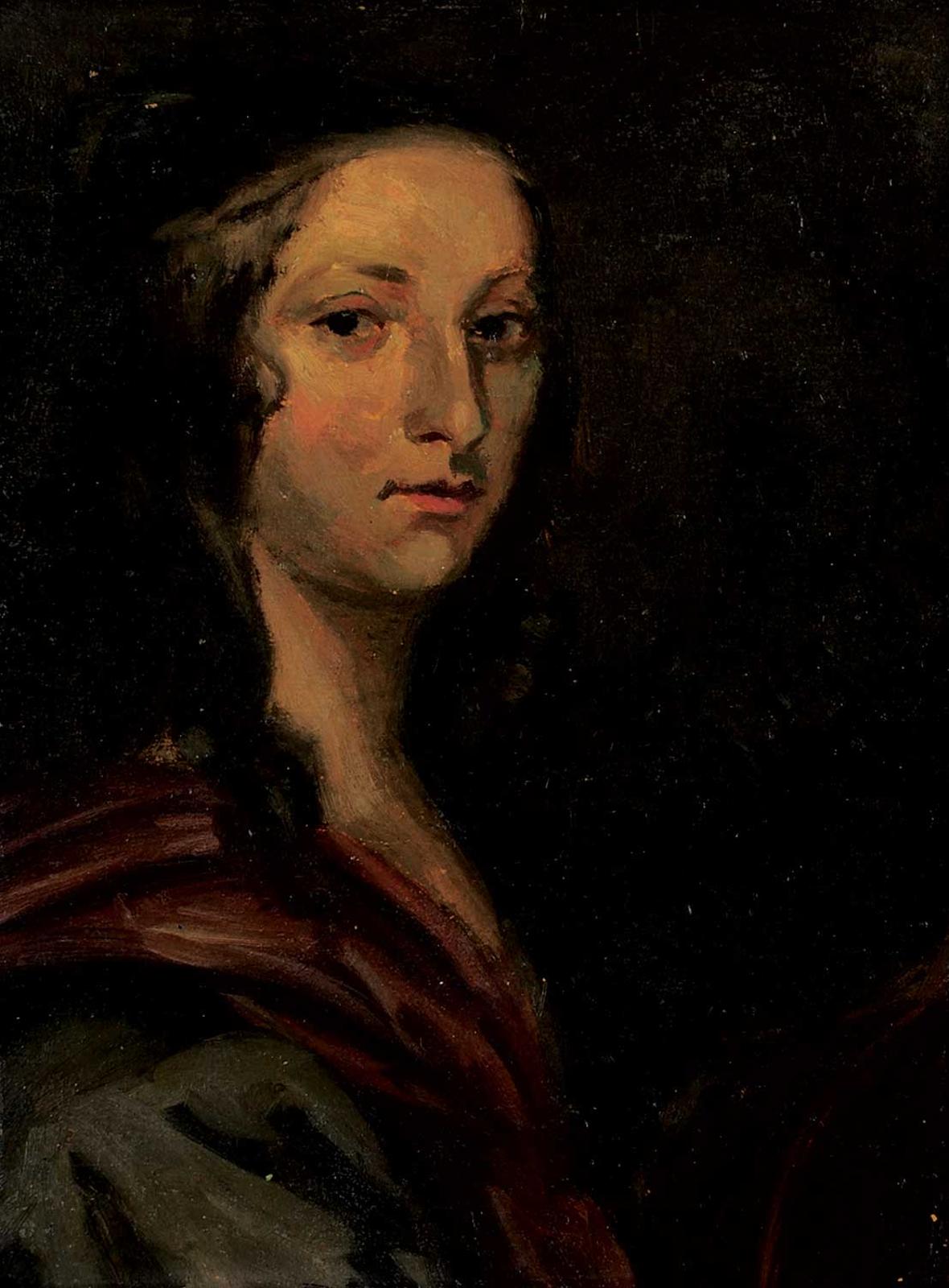 Edward S. Lowe - Untitled - Dark Portrait