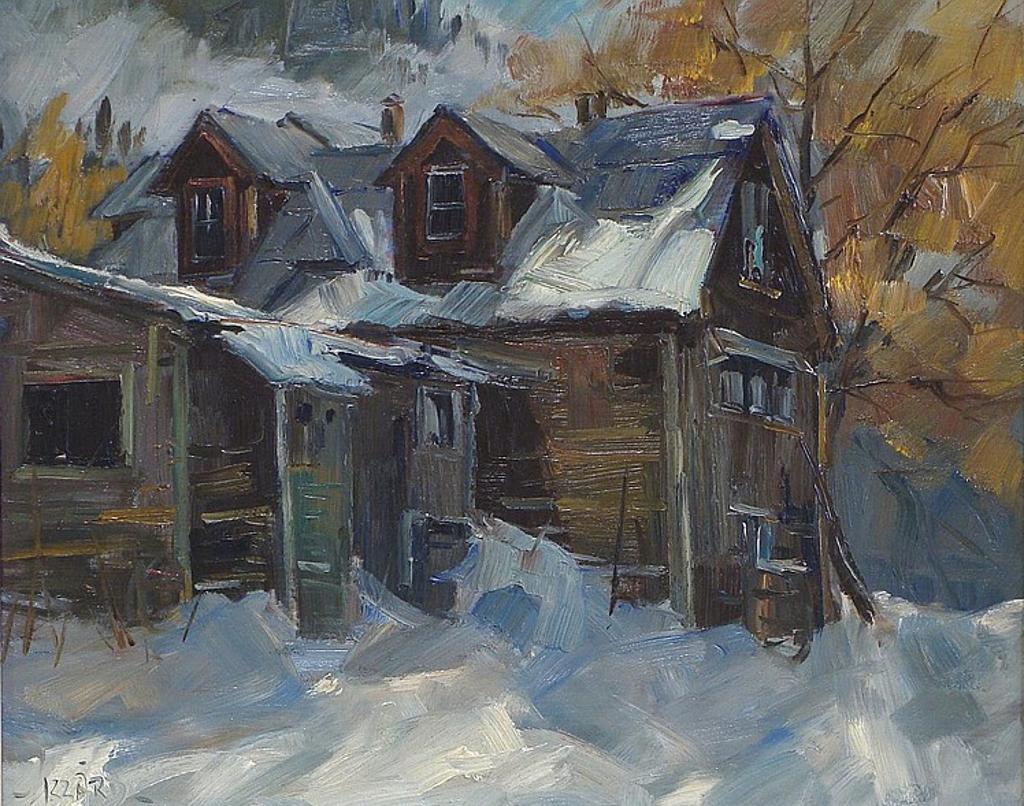 Daniel J. Izzard (1923-2007) - THE HOMESTEAD NEAR TROUT LAKE. BC