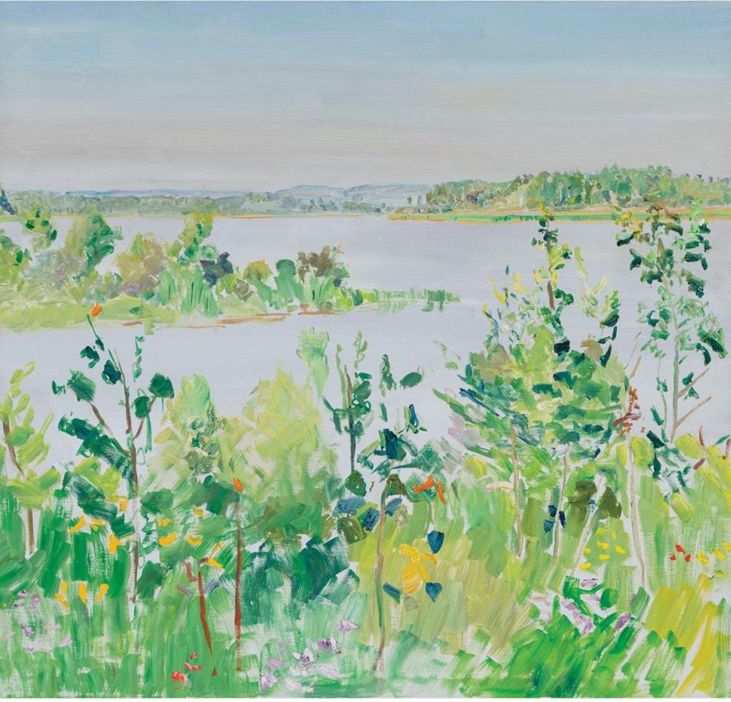 Dorothy Elsie Knowles (1927-2001) - First Yellow Leaves, Spruce River Reservoir