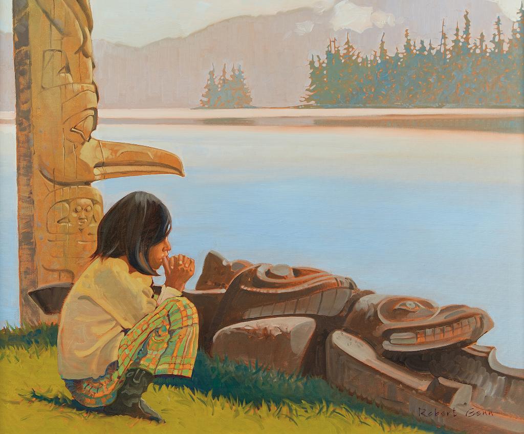 Robert Douglas Genn (1936-2014) - Deirdre Watching