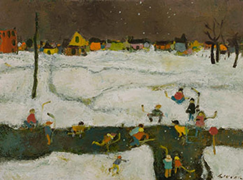 William Arthur Winter (1909-1996) - Road Hockey