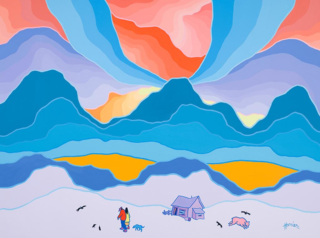Ted Harrison (1926-2015) - Wilderness Path