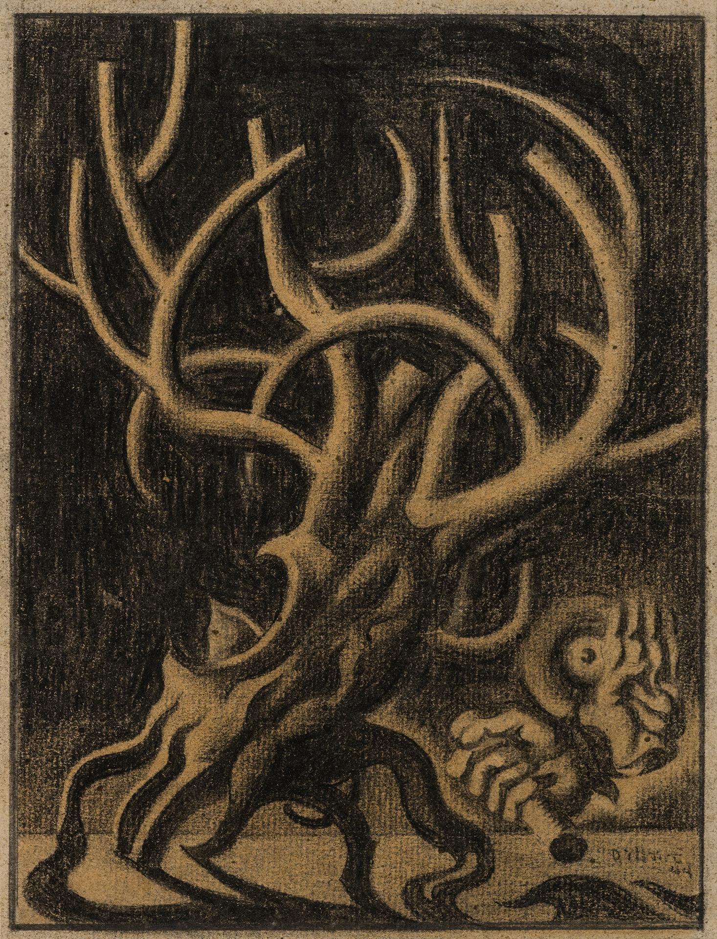 Jean-Philippe Dallaire (1916-1965) - Sans titre / Untitled, 1944