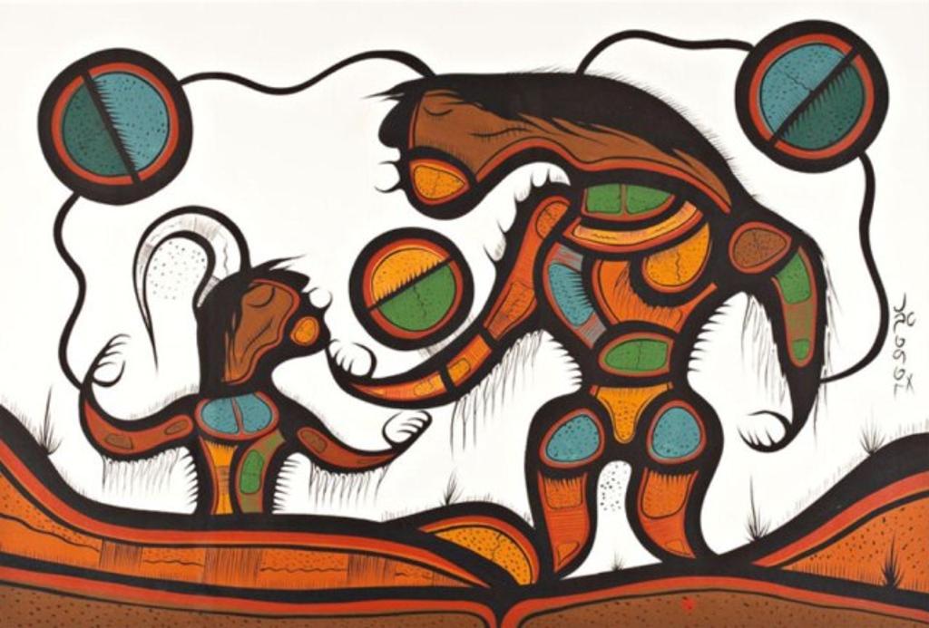 Joshim (Josh) Kakegamic (1952-1993) - Untitled