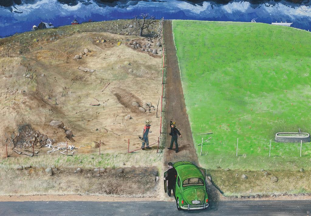 William Kurelek (1927-1977) - The Sacrament Of Penance
