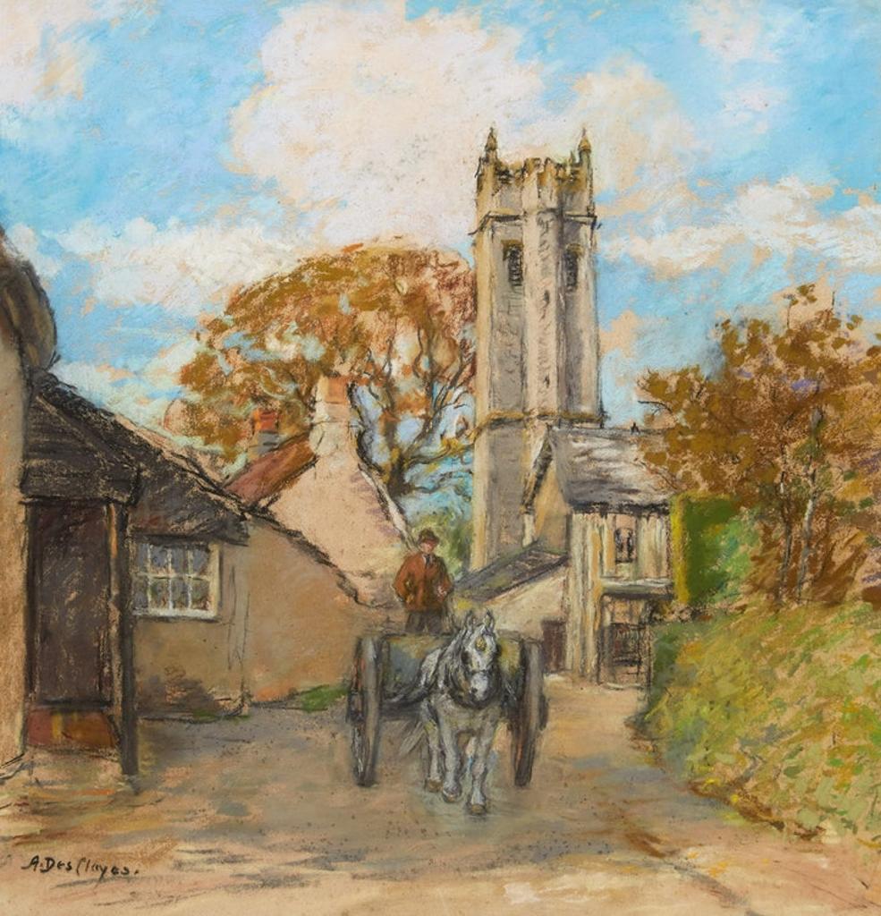 Alice Des Clayes (1891-1971) - Buckingham Church, Devon