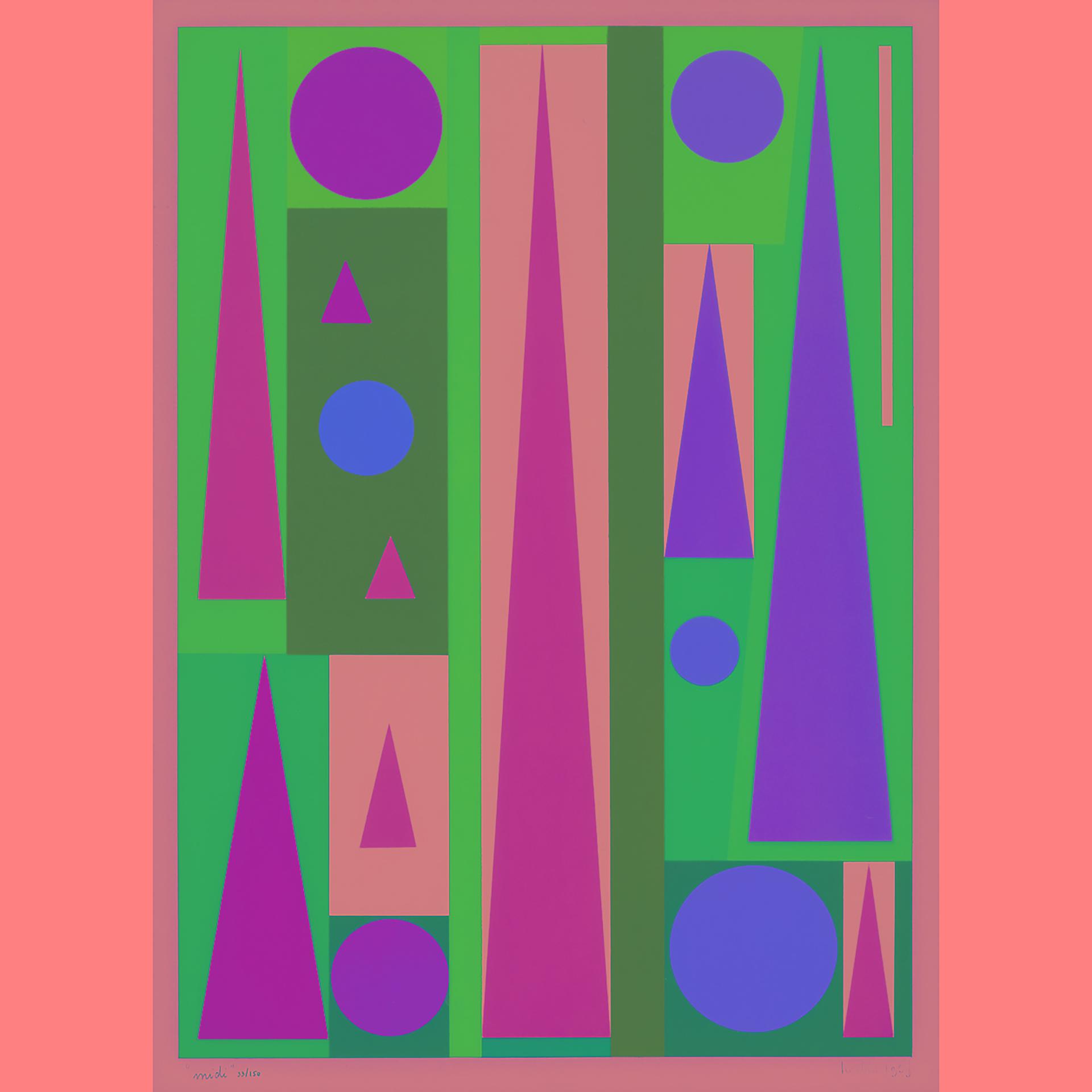 Auguste Herbin (1882-1960) - MIDI, 1959