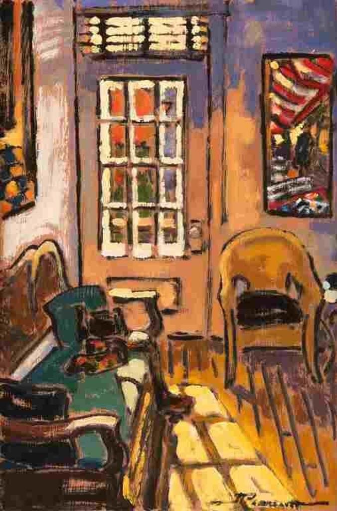 Jeannette Perreault (1958) - La porte du balcon