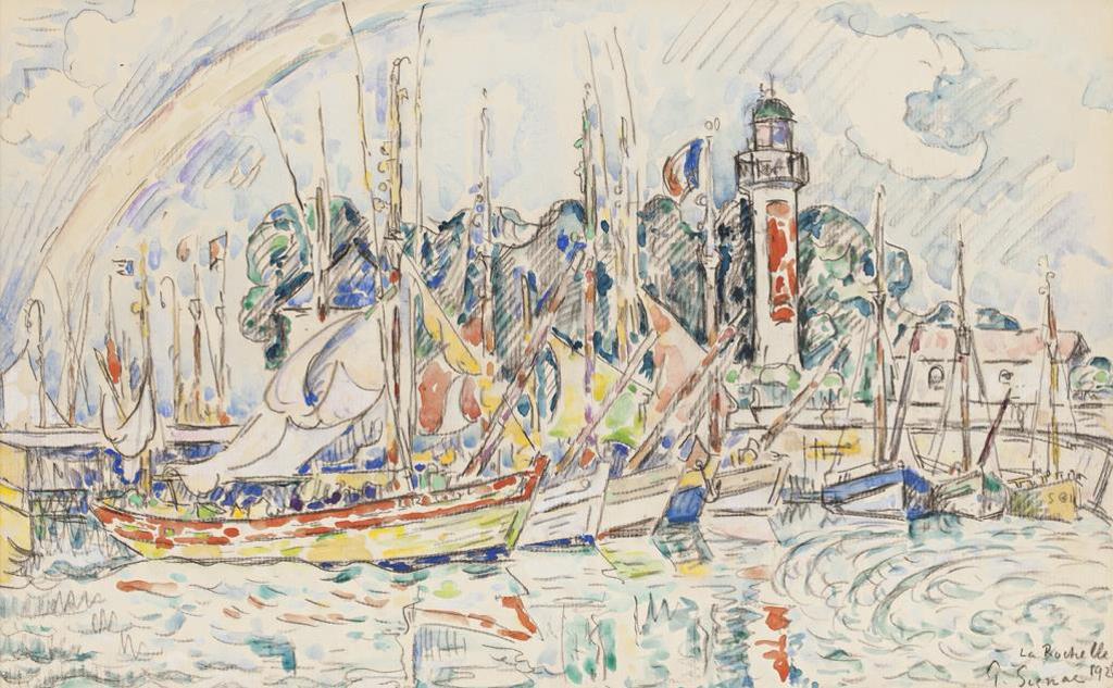 Paul Signac (1863-1935) - La Rochelle