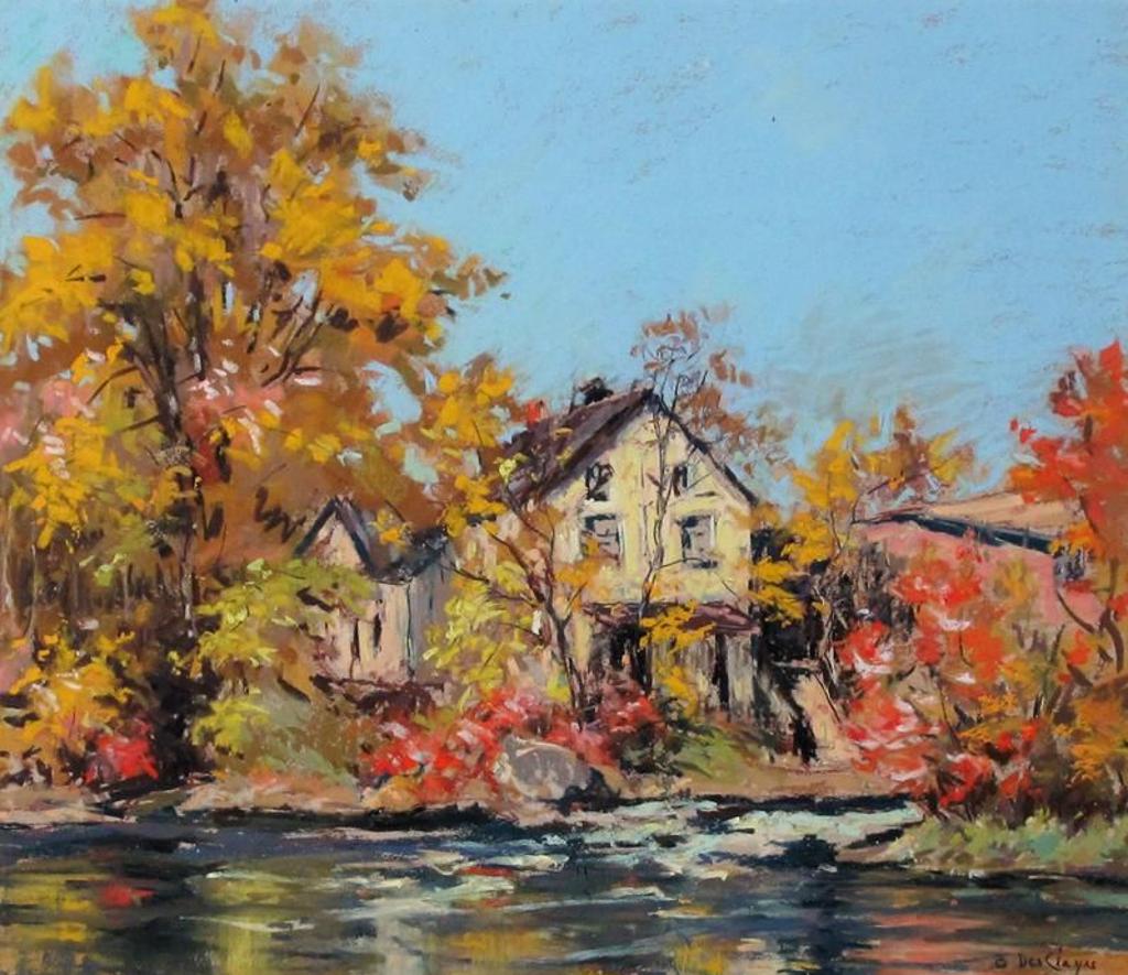Berthe Des Clayes (1877-1968) - The Old Mill In Autumn, St. Andrews East