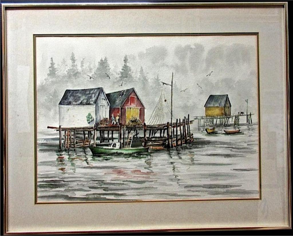 Burt Winters - Wharf Scene