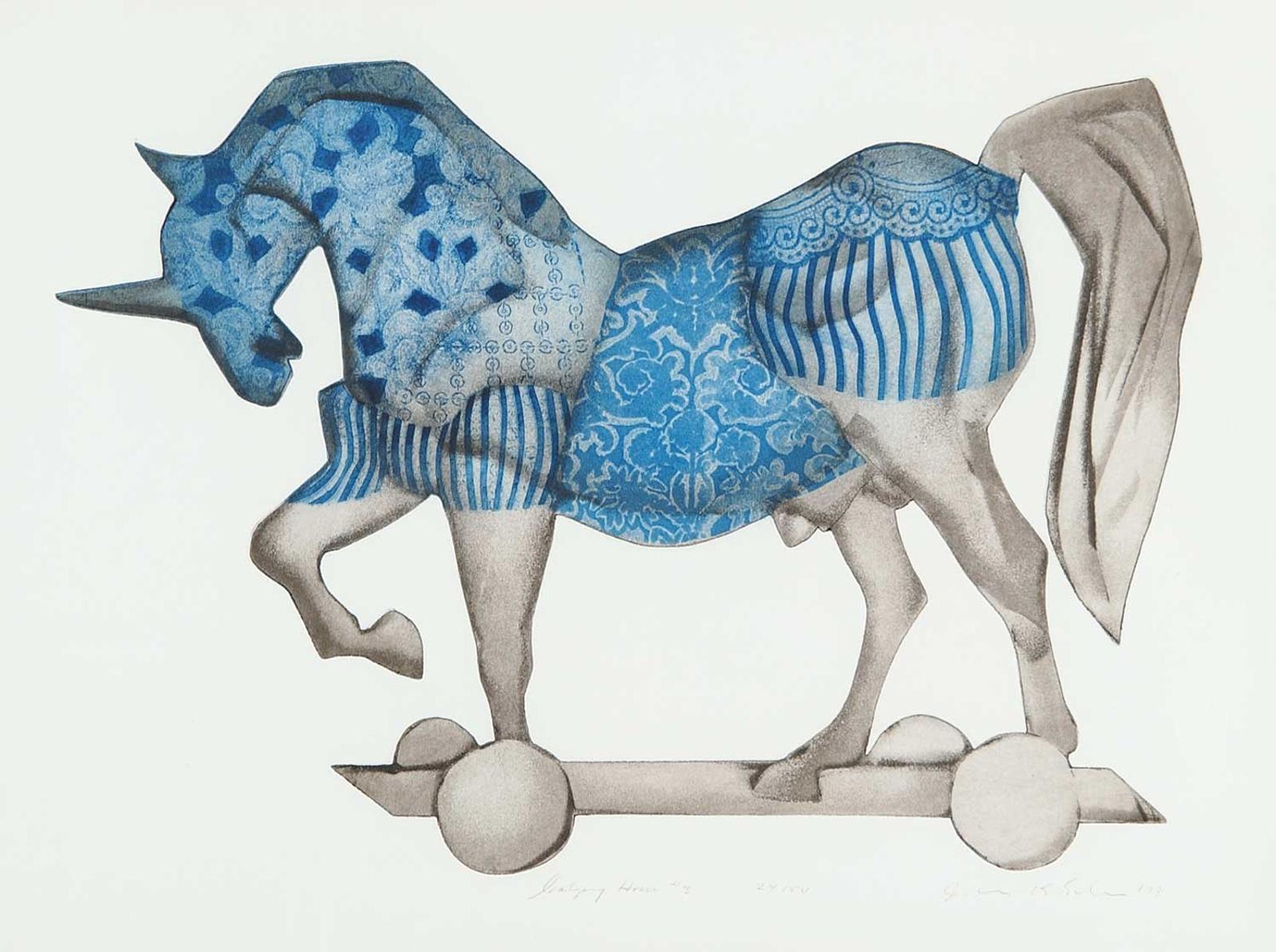 John Kenneth Esler (1933-2001) - Calgary Horse #3  #24/50