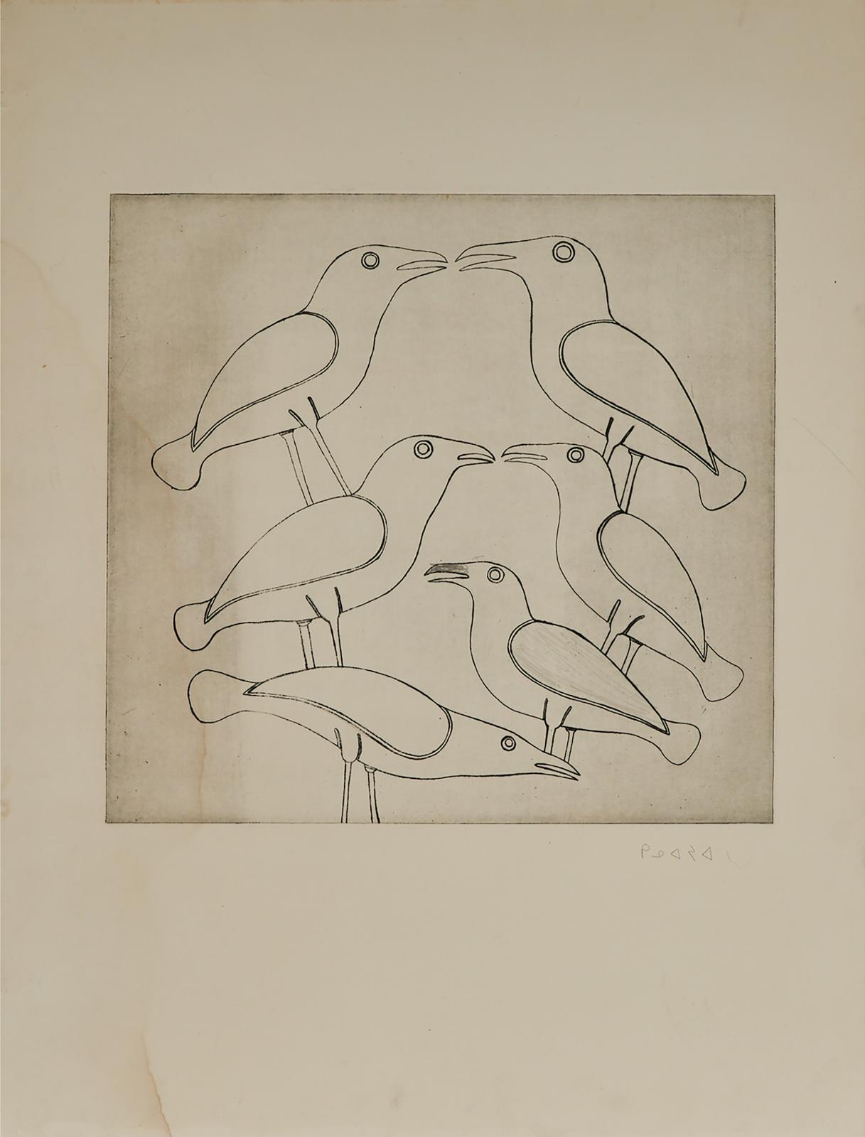 Kenojuak Ashevak (1927-2013) - Untitled