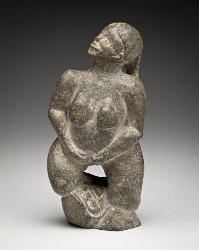 Lukasie Tunu Saviakjuk (1914-1984) - Nude Woman and Onlooker