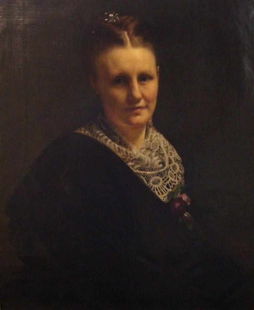 Hugh Collins - Portrait Of A Woman In Period Dress