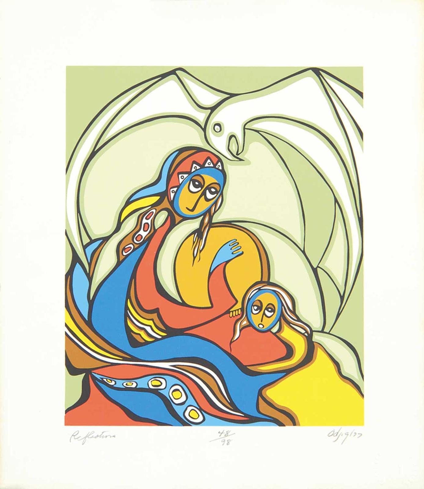 Daphne Odjig (1919-2016) - Reflections #48/98