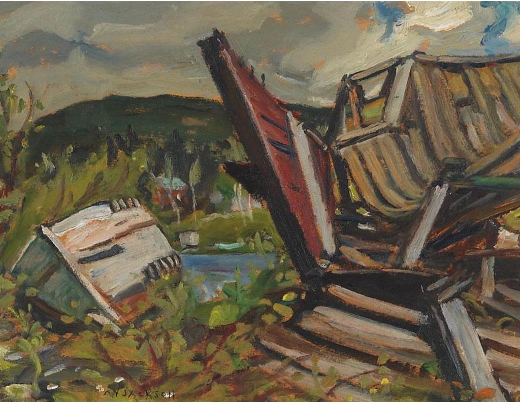Alexander Young (A. Y.) Jackson (1882-1974) - At Michipicoten, Lake Superior