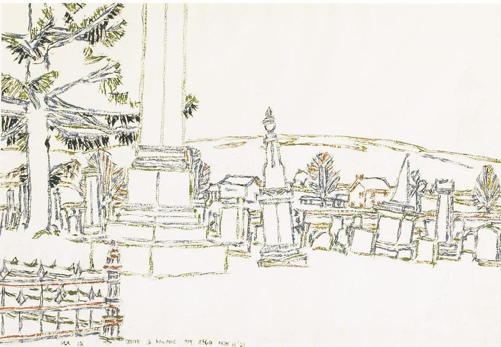 David Browne Milne (1882-1953) - Spencer’S Corners, Near Irondale Cemetary