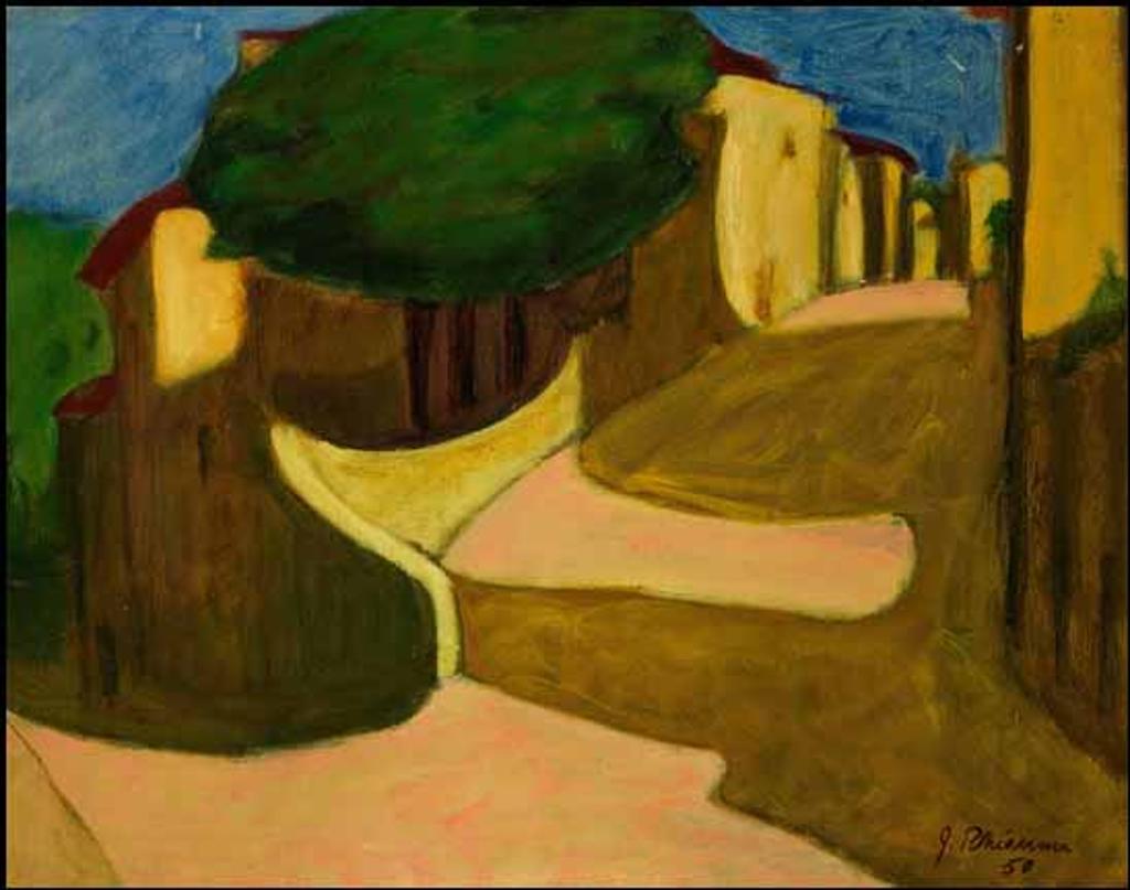 Jeanne Leblanc Rheaume (1915-2000) - Scène européenne