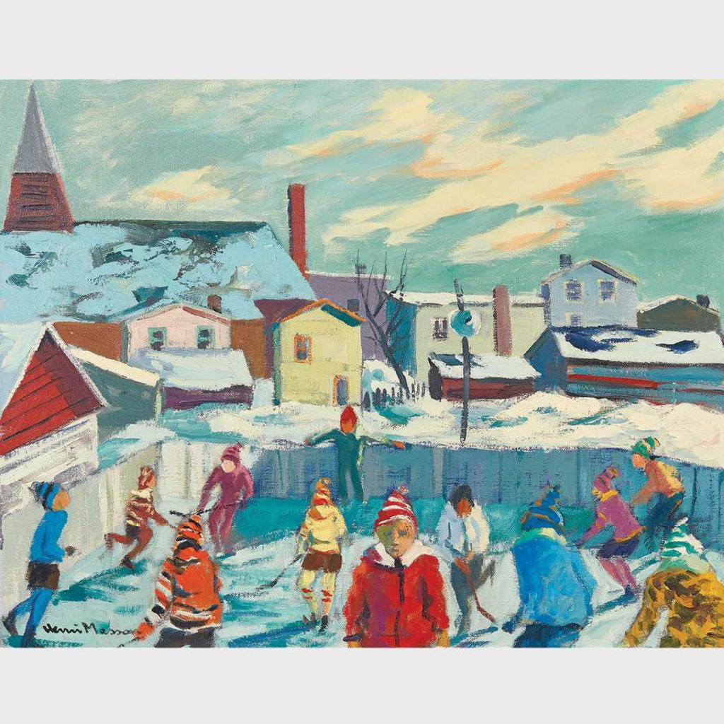 Henri Leopold Masson (1907-1996) - The Skaters, Hull, P.Q.