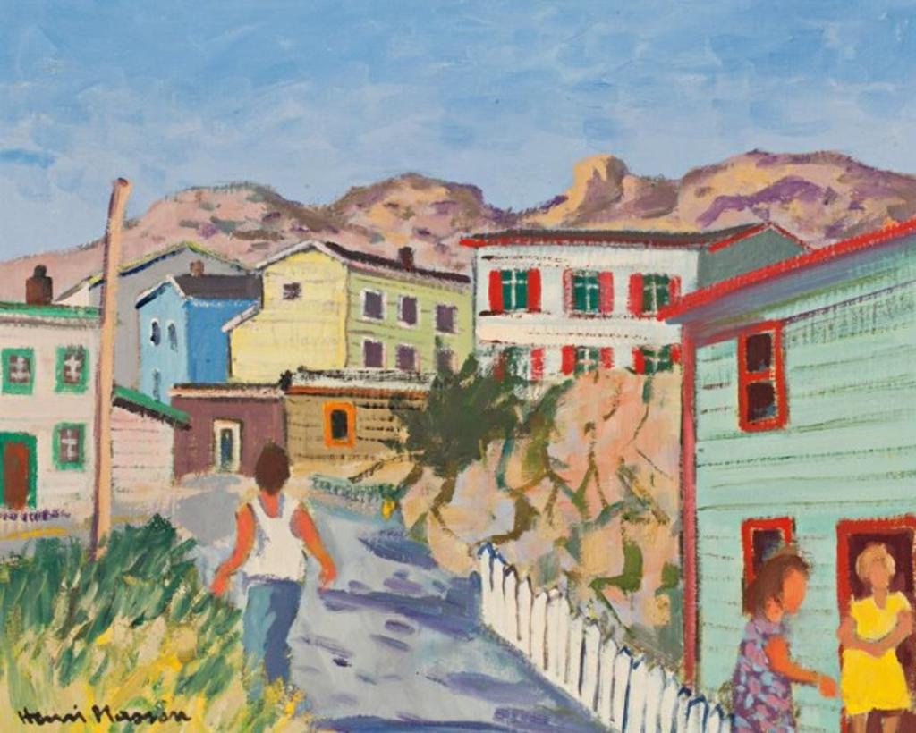 Henri Leopold Masson (1907-1996) - Petty Harbour, Newfoundland