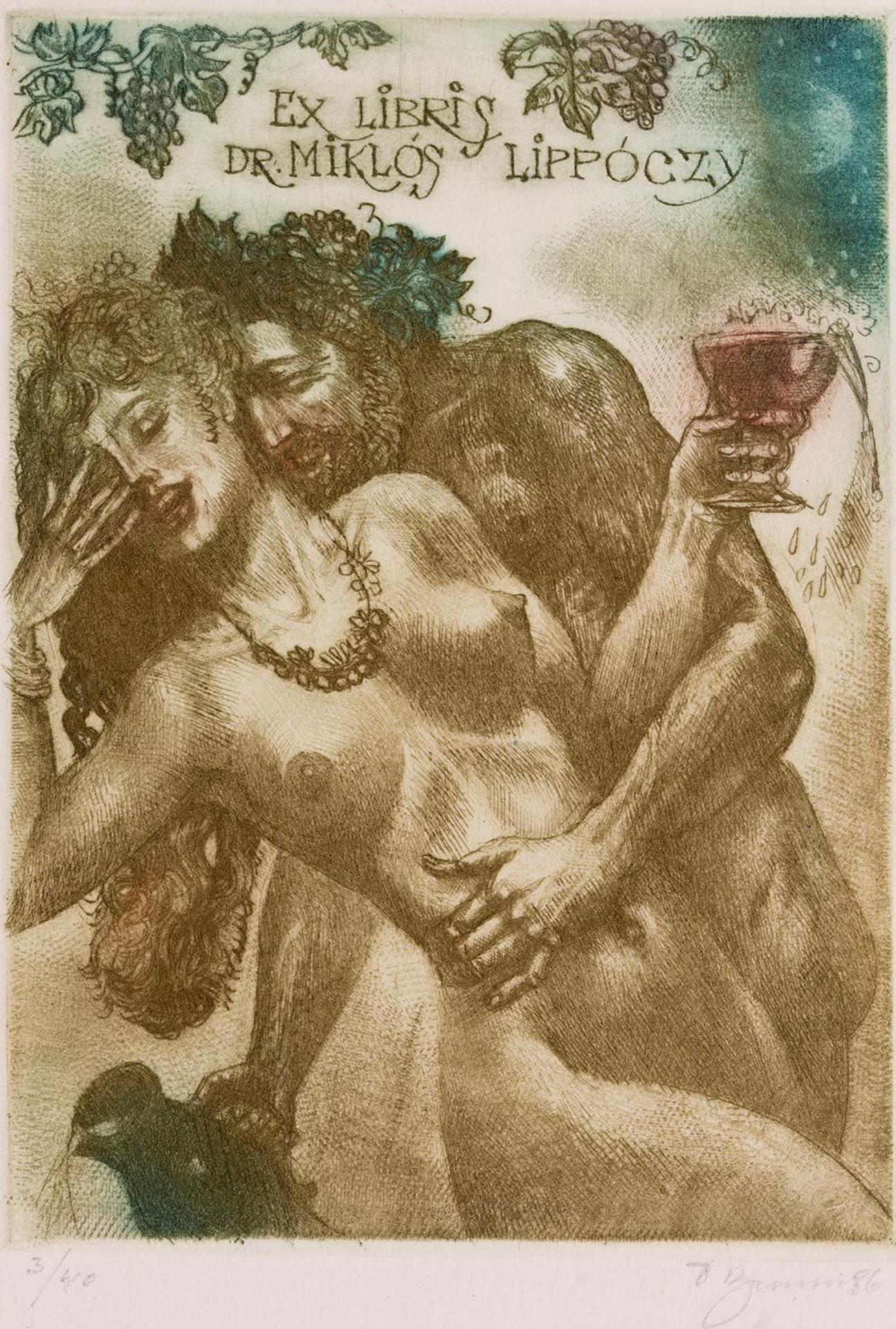 David Julijovyc Bekker (1940) - Untitled - Wine and Seduction