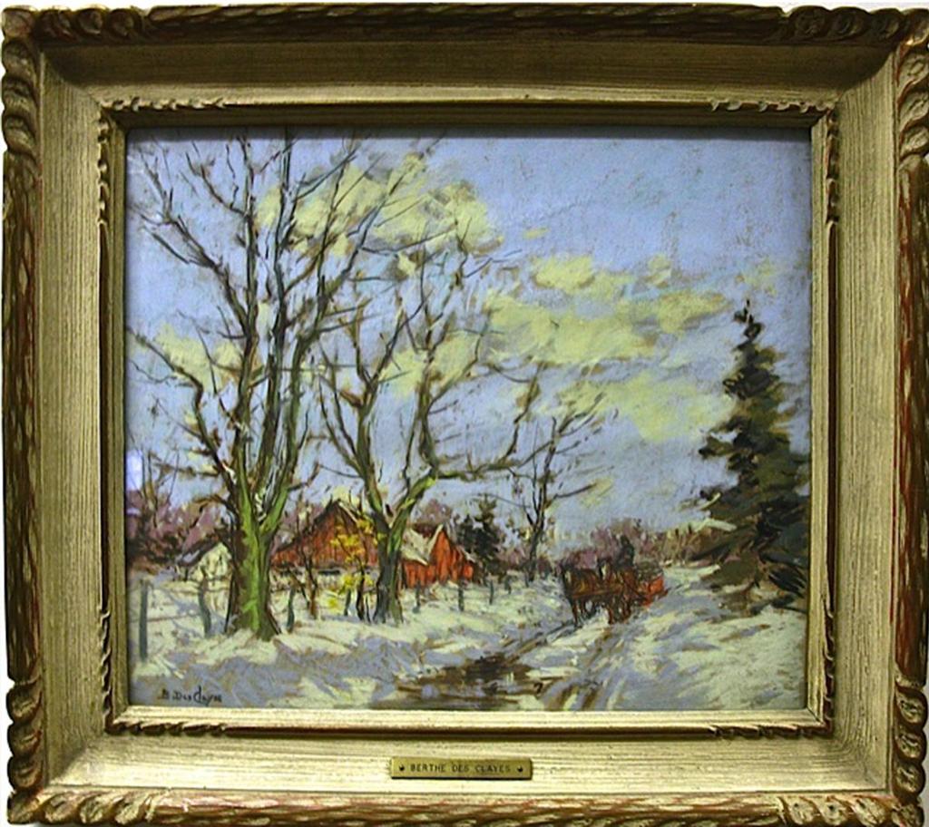Berthe Des Clayes (1877-1968) - Early Thaw