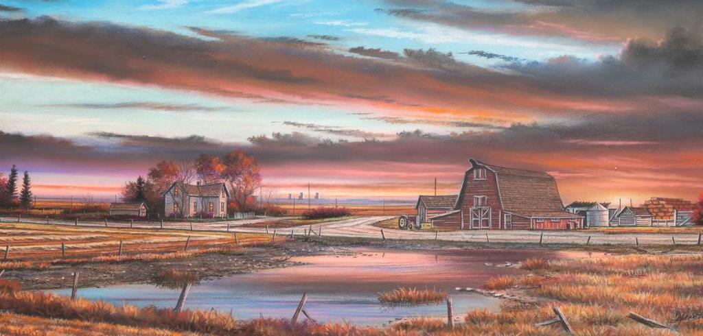 Bob Millard (1947-2014) - Untitled - Autumn Sunset