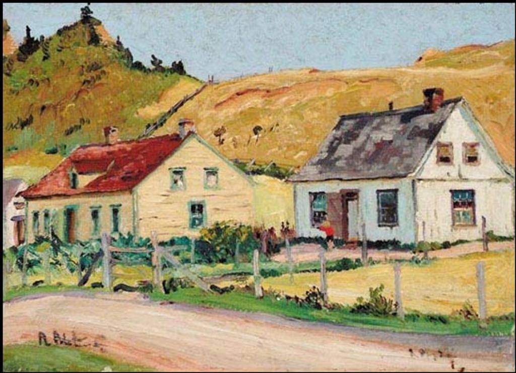 Robert Wakeham Pilot (1898-1967) - Street in Percé, PQ